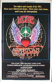 MORE AMERICAN GRAFFITI original issue folded 1-sheet movie poster