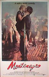 MONTENEGRO original issue folded 1-sheet movie poster