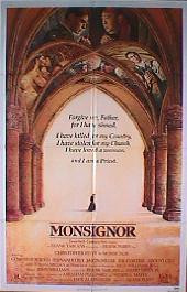 MONSIGNOR original issue folded 1-sheet movie poster
