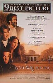 GOOD WILL HUNTING original issue rolled Style B 1-sheet movie poster