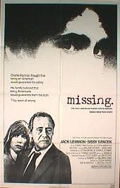 MISSING original issue folded 1-sheet movie poster