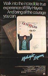 MIDNIGHT EXPRESS  original issue folded 1-sheet movie poster