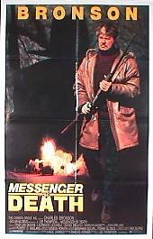 MESSENGER OF DEATH original issue folded 1-sheet movie poster