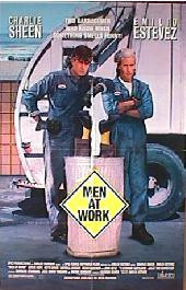 MEN AT WORK original issue folded regular 1-sheet movie poster