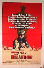 MAC ARTHUR original issue folded 1-sheet movie poster