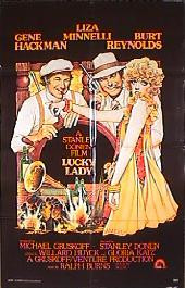 LUCKY LADY original issue folded 1-sheet movie poster