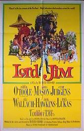 LORD JIM original issue folded 1-sheet movie poster
