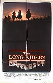 LONG RIDERS,THE original issue folded advance 1-sheet movie poster