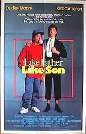 LIKE FATHER LIKE SON original issue folded 1-sheet movie poster