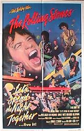 LET'S SPEND THE NIGHT TOGETHER original issue folded 1-sheet movie poster