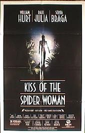 KISS OF THE SPIDER WOMAN original issue folded 1-sheet movie poster