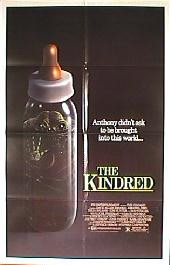KINDRED,THE original issue folded 1-sheet movie poster