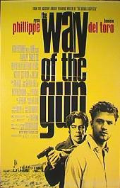 WAY OF THE GUN 2000 original issue rolled 1-sheet movie poster