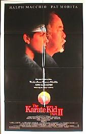 KARATE KID II original issue folded style A 1-sheet movie poster