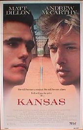 KANSAS original issue folded 1-sheet movie poster
