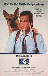 K-9 original issue folded 1-sheet movie poster
