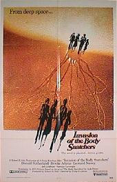 INVASION OF THE BODY SNATCHERS original issue folded advance 1-sheet movie poster