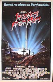INVADERS FROM MARS original issue folded 1-sheet movie poster
