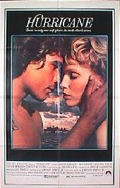 HURRICAN original issue folded 1-sheet movie poster