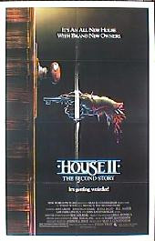 HOUSE II original issue folded 1-sheet movie poster