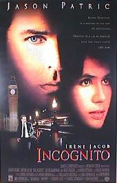 INCOGNITO original issue rolled double sided 1-sheet movie poster