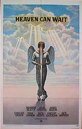 HEAVEN CAN WAIT original issue folded movie poster