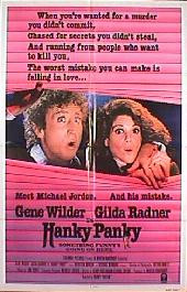 HANKY PANKY original issue folded 1-sheet movie poster
