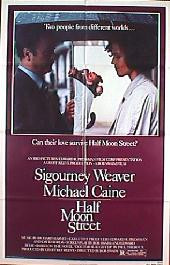 HALF MOON STREET original issue folded 1-sheet movie poster