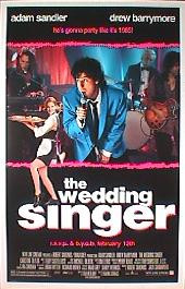 WEDDING SINGER original issue rolled 1-sheet movie poster