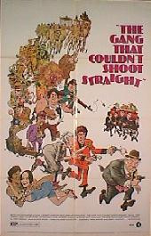 GANG THAT COULDN'T SHOOT STRAIGHT original issue folded 1-sheet movie poster