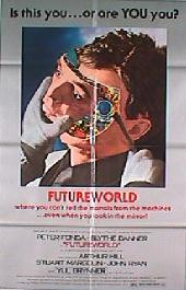 FUTUREWORLD original issue folded 1-sheet moive poster