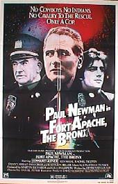 FORT APACHE, THE BRONX original issue folded 1-sheet movie poster