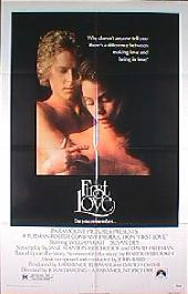 FIRST LOVE original issue folded 1-sheet movie poster