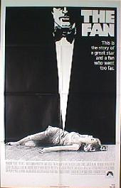 FAN,THE original issue folded 1-sheet movie poster