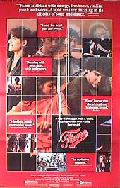 FAME original issue folded style B 1-sheet movie poster