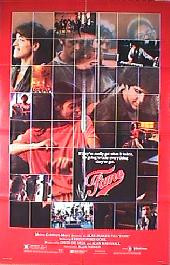 FAME original issue folded regular 1-sheet movie poster