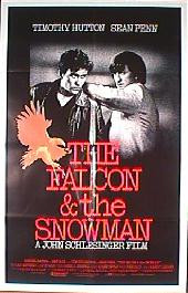 FALCON & THE SNOWMAN original issue folded 1-sheet movie poster