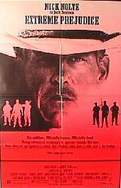 EXTREME PREJUDICE original issue folded 1-sheet movie poster