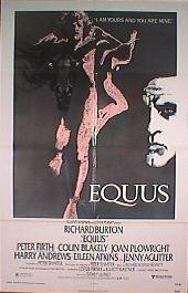 EQUUS original issue folded 1-sheet movie poster
