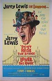 DON'T RAISE THE BRIDGE LOWER THE RIVER original issue folded 1-sheet movie poster
