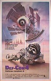 DEF-CON 4 original issue folded 1-sheet movie poster