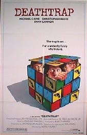 DEATHTRAP original issue folded 1-sheet movie poster