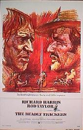 DEADLY TRACKERS original issue folded 1-sheet movie poster