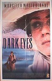 DARK EYES original issue folded 1-sheet movie poster