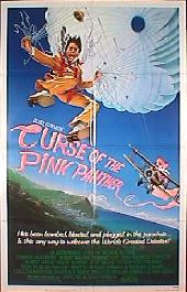 CURSE OF THE PINK PANTHER original issue folded 1-sheet movie poster
