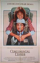 CONTINENTAL DIVIDE original issue folded 1-sheet movie poster