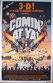 COMIN AT YA! original issue folded 1-sheet movie poster