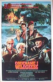 CODE NAME: WILD GEESE original issue folded 1-sheet movie poster