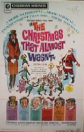 CHRISTMAS THAT ALMOST WASN'T original reissue folded 1-sheet movie poster