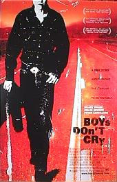 BOYS DON'T CRY original issue rolled 1-sheet movie poster